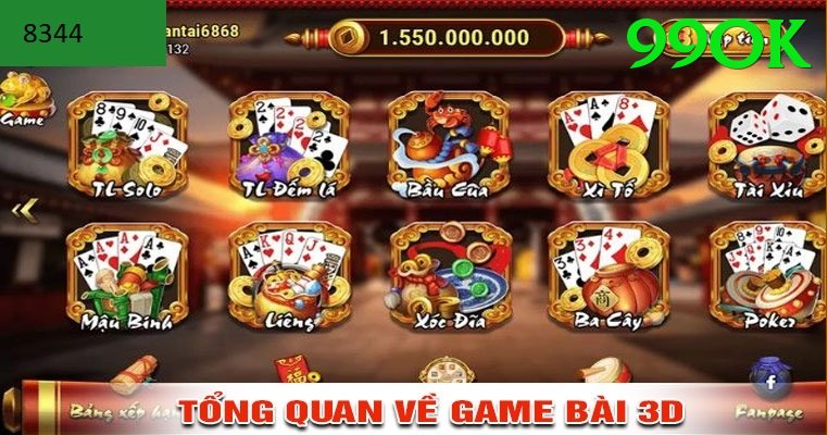 Game Bài 3D - Trải nghiệm tuyệt vời - Cài đặt